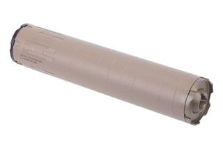 Aero Precision FDE LAHAR-30L Suppressor is made from stainless steel and iconel